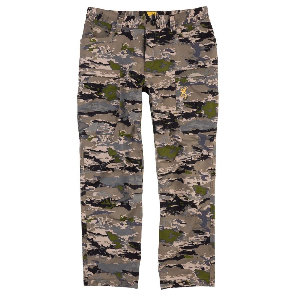 Browning Pahvant Pro Softshell Hunting Pant Ovix Camo Size 32