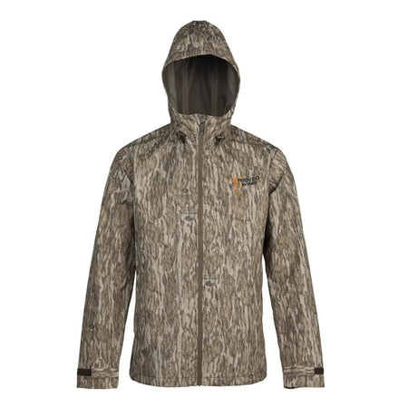 Browning Rain Shell Jacket Mossy Oak Bottomland Size Medium