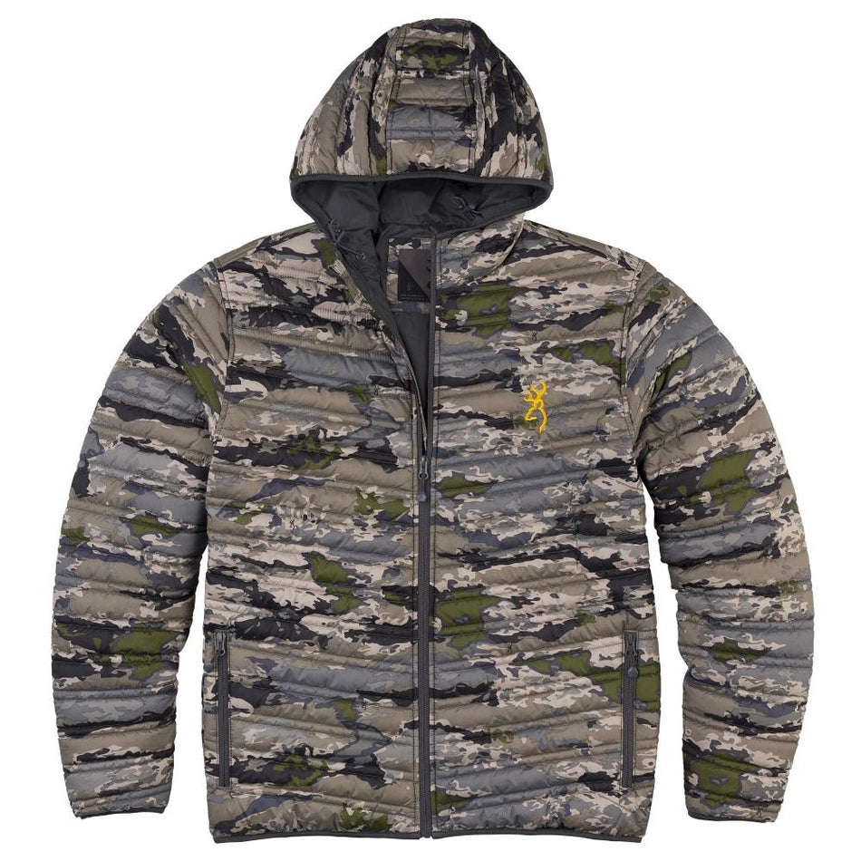 Browning Packable Puffer Jacket Ovix Camo Small