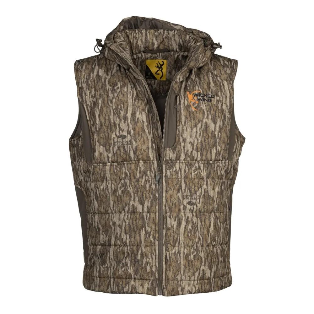 Browning Wicked Wing Insulated Vest Mossy Oak Bottomland XL