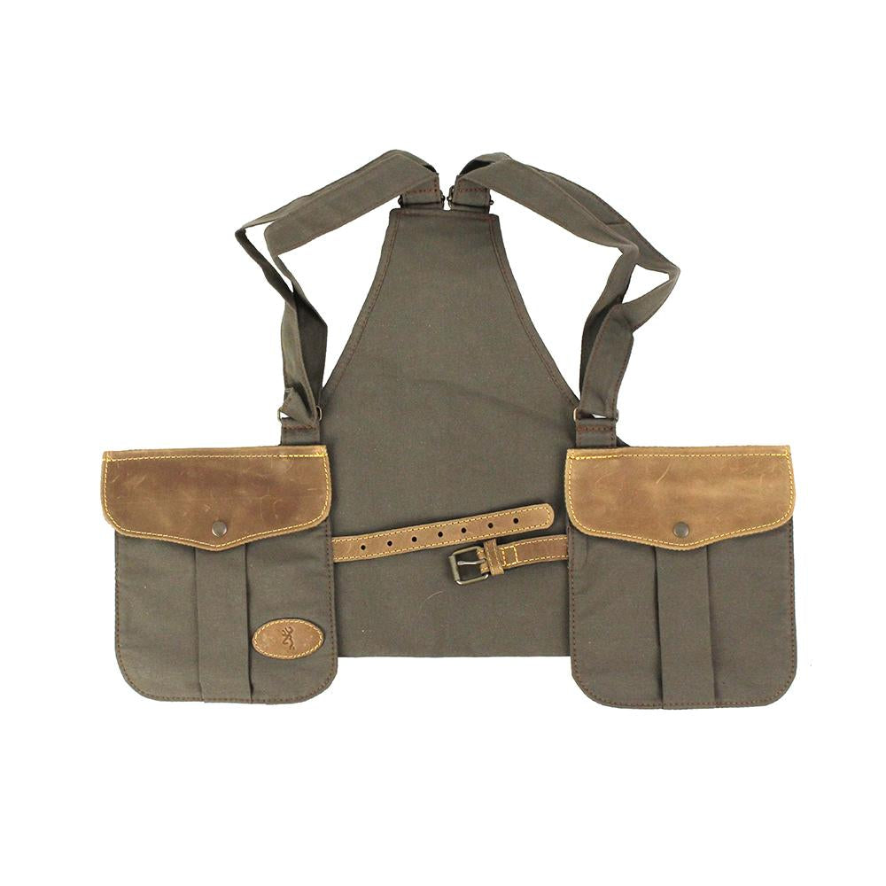 Browning Upland Canvas Hunting Vest in Olive