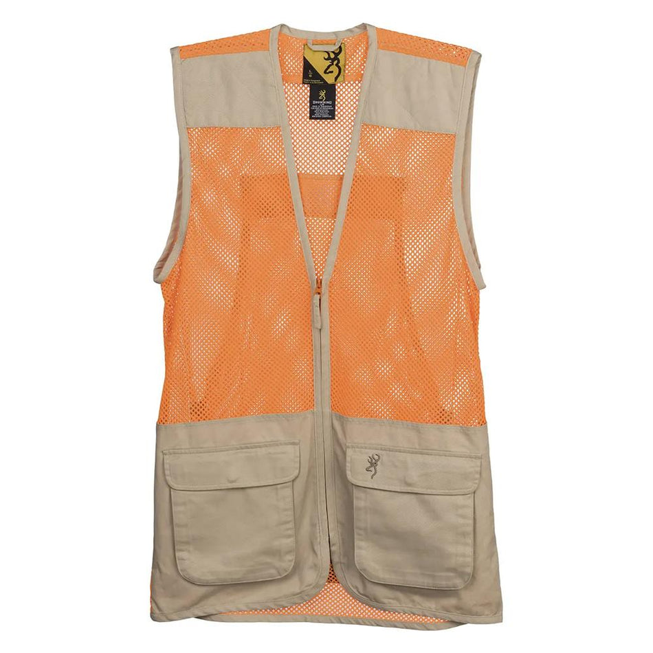 Browning Upland Dove Hunting Vest Blaze Orange 2XL