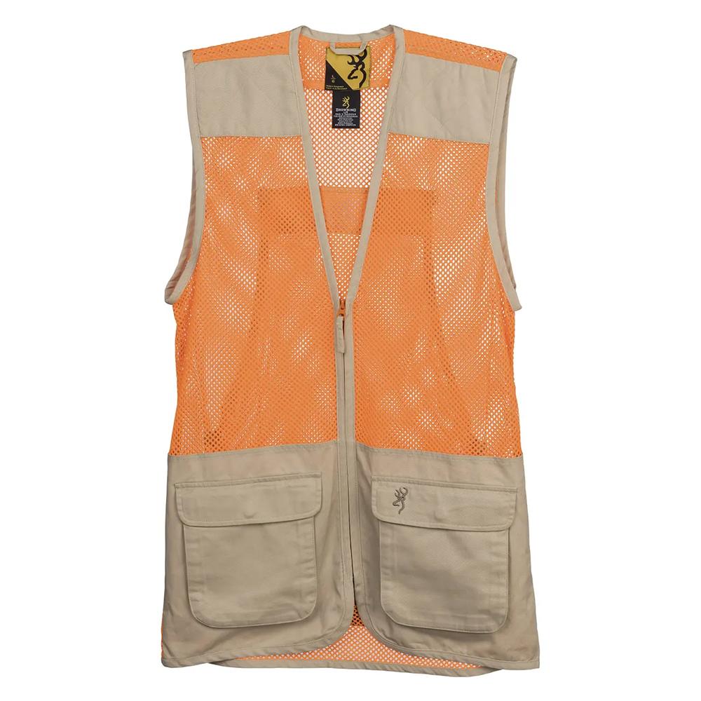 Browning Upland Dove Hunting Vest Blaze Orange Large