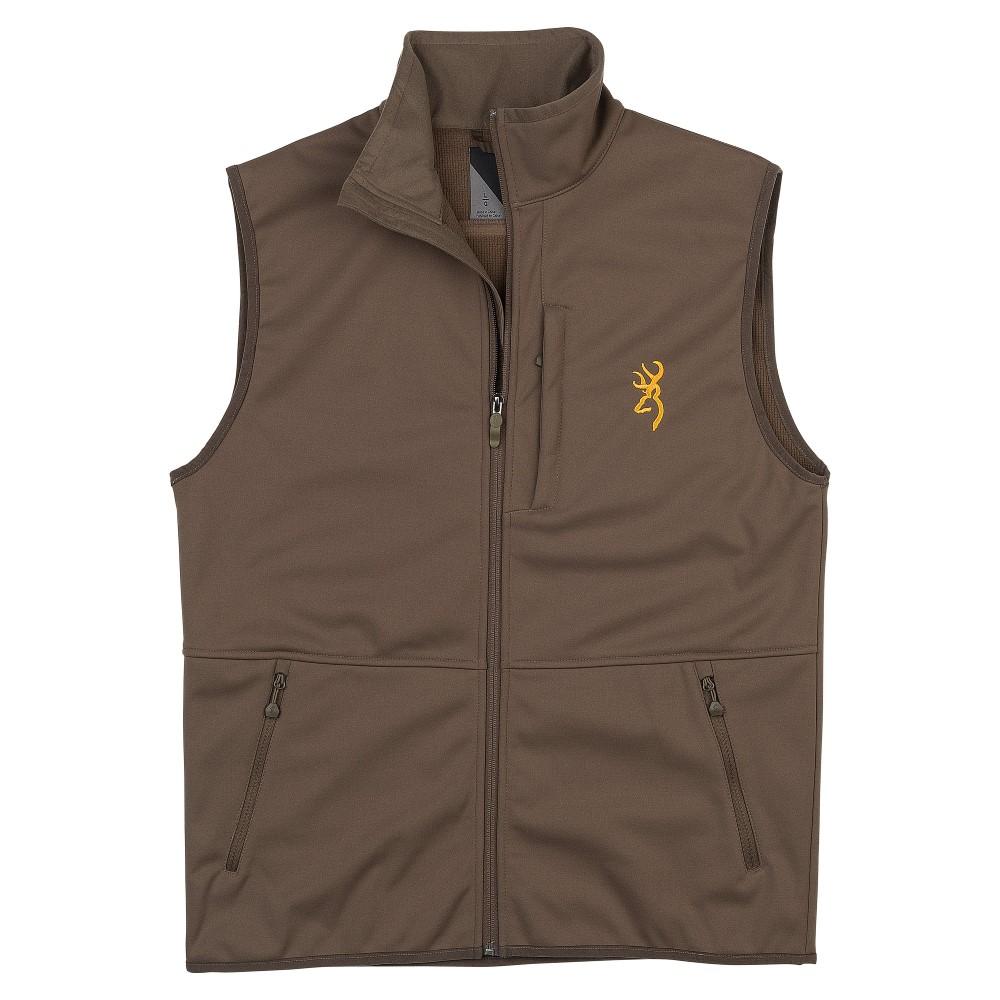Browning Soft Shell Vest Major Brown Small