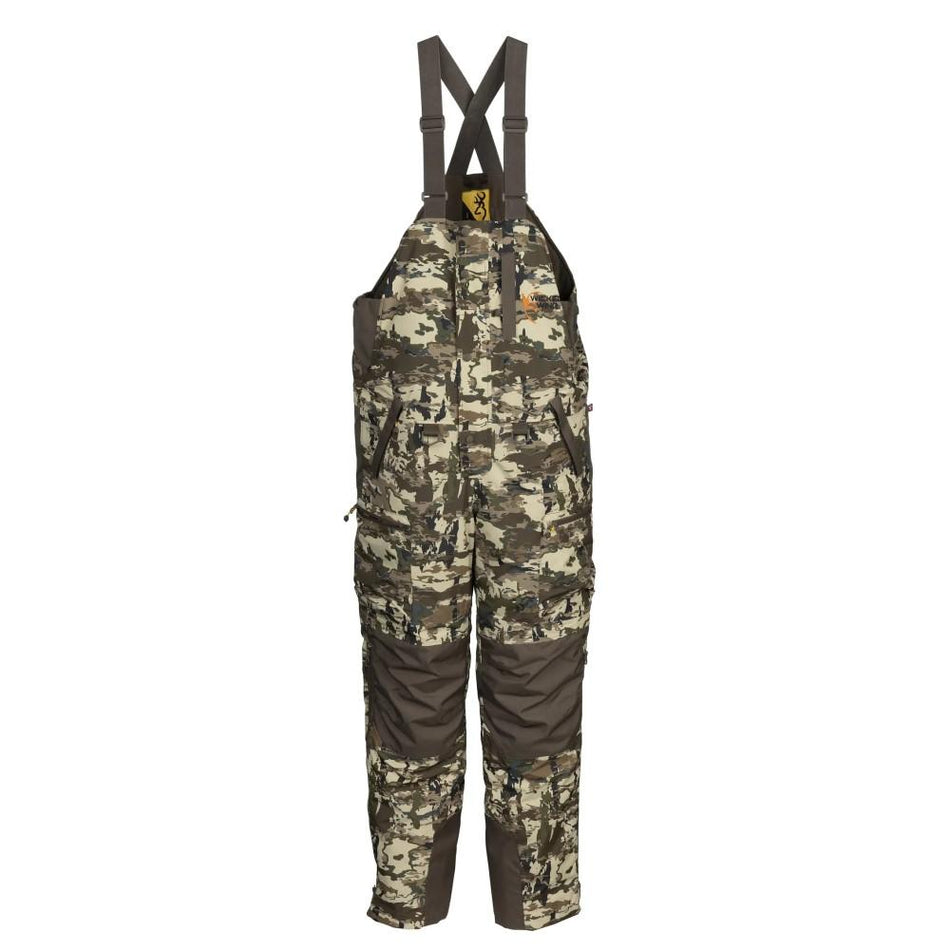 Browning Wicked Wing Insulated Bib Overalls Auric Camo XL