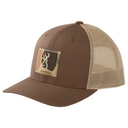Browning Cypress Camo Cap - Major Brown with Vintage Tan