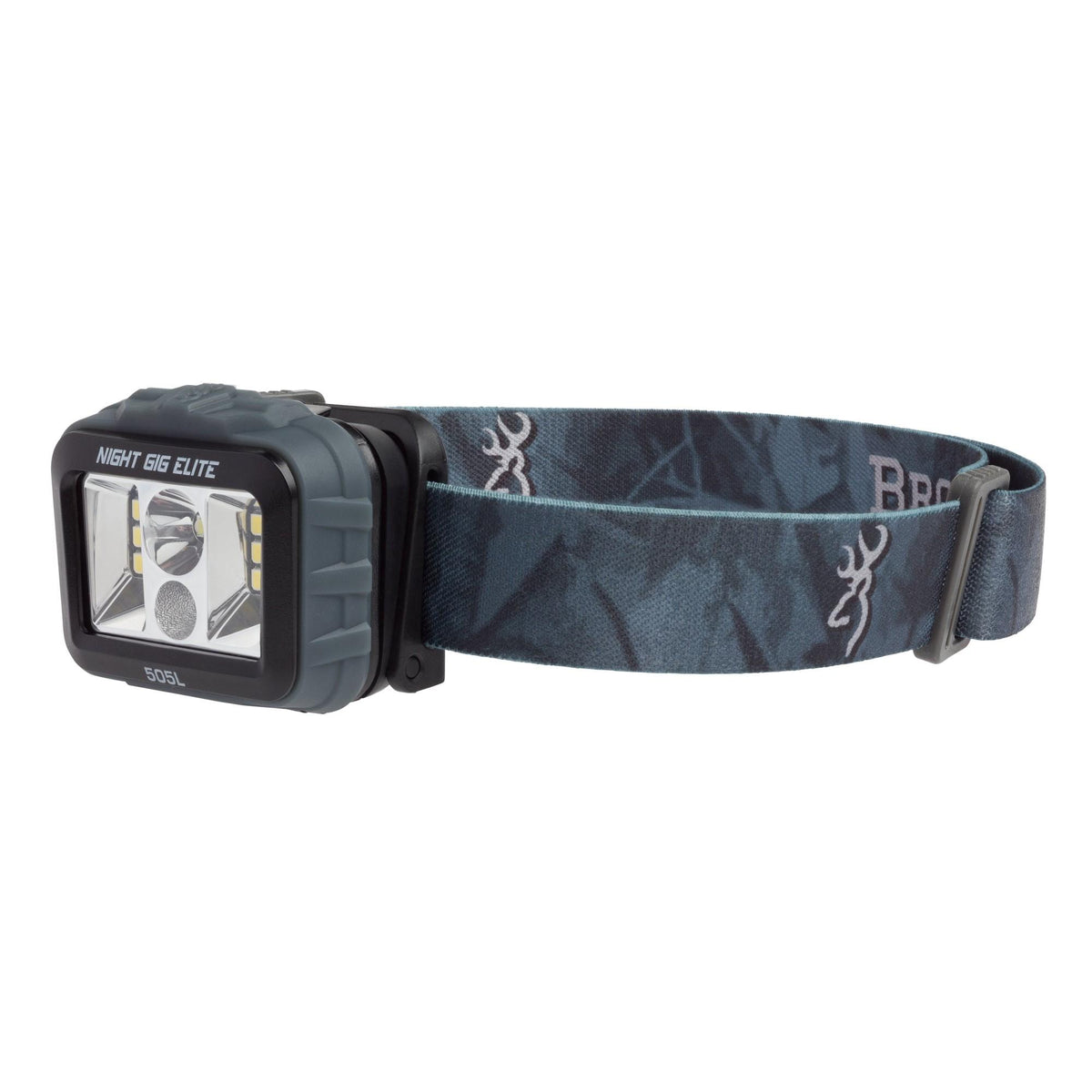 Browning Night Gig Elite Headlamp 25-505 Lumens Wide Angle and Long Distance Blue
