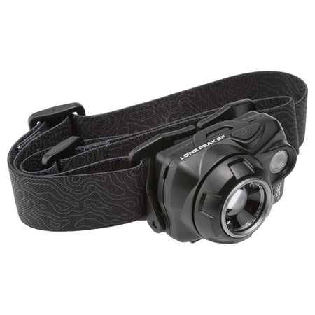 Browning Lone Peak SF 550 Lumen Rechargeable Hunting Headlamp Black