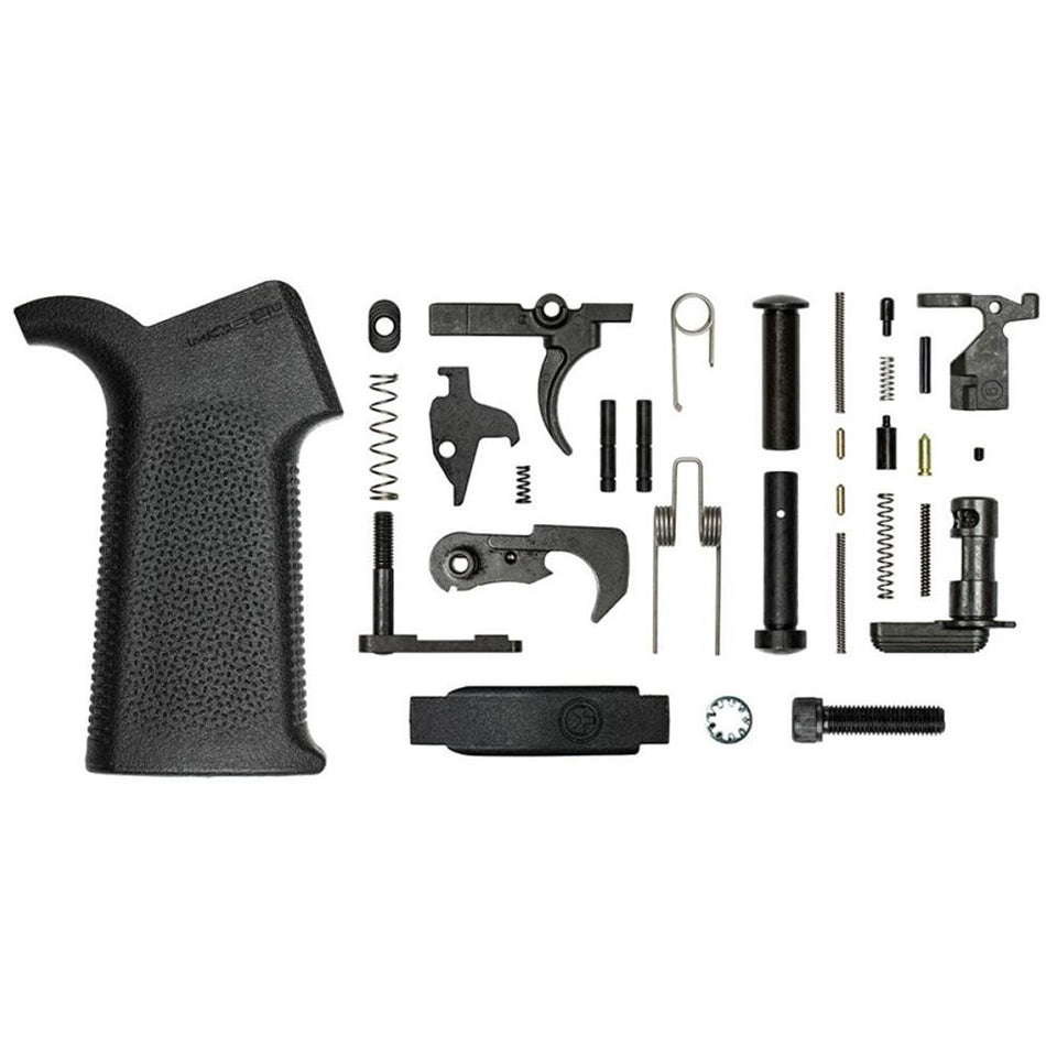 AR15 Lower Parts Kit with MOE SL - Black