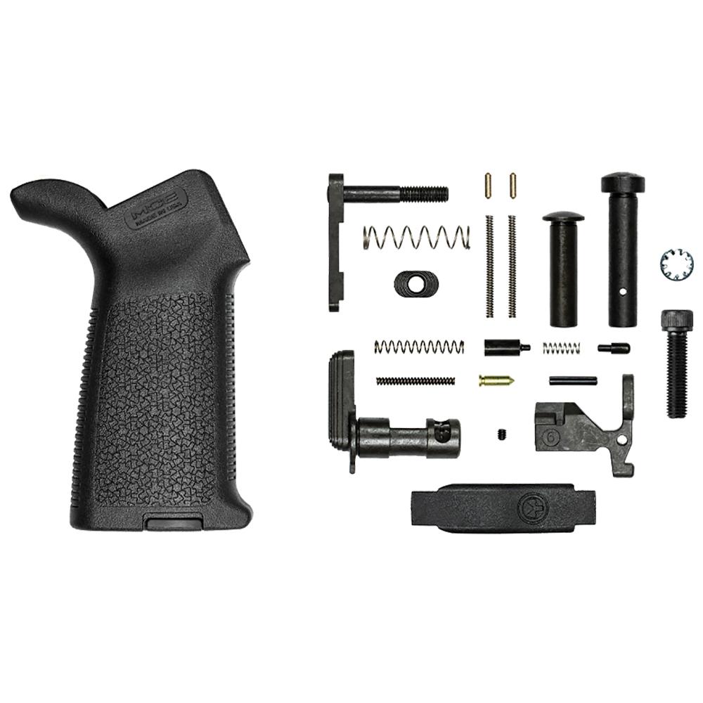 Aero Precision AR15 MOE Lower Parts Kit Minus Fire Control Group Black