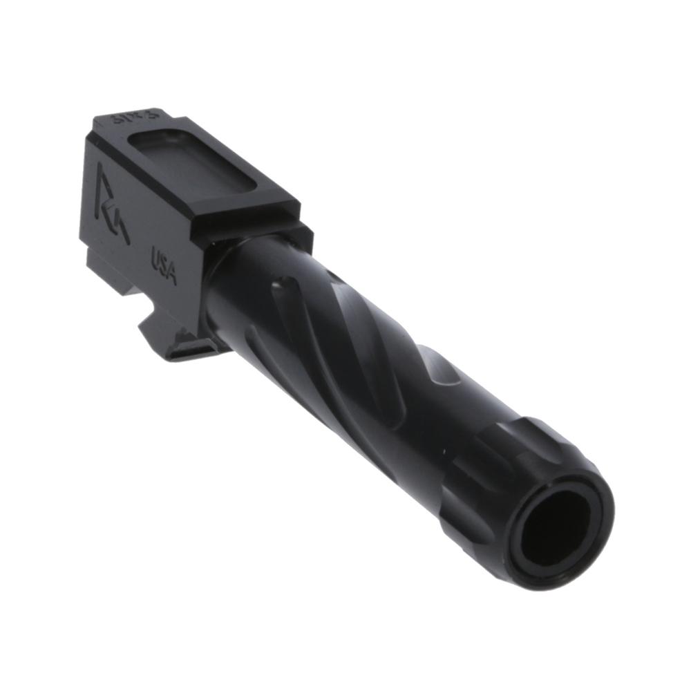 Rival Arms Match-Grade Threaded Barrel for Glock 26 GEN3/4 1:10 Twist Black