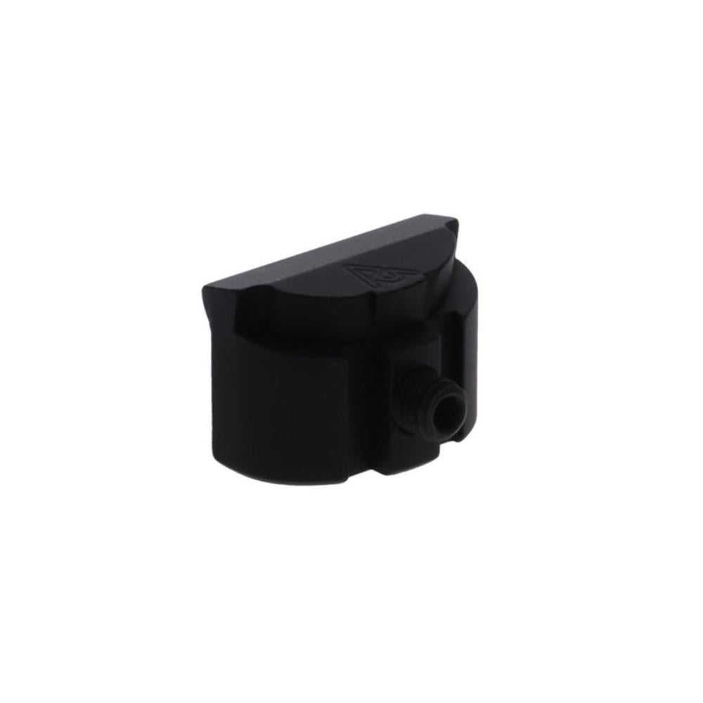 Rival Arms Grip Plug for Glock 19 Gen 4 - Black Anodized Aluminum