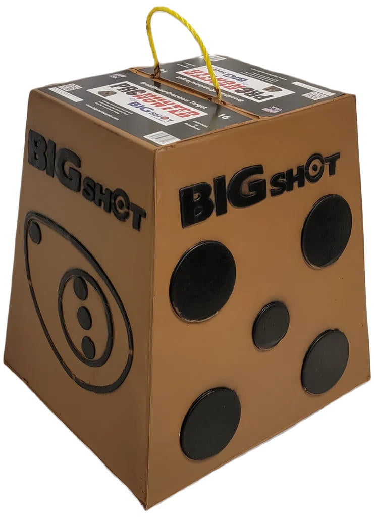 BIGshot Pro Hunter 16 Broadhead and Field Point Archery Target 16x16x13.5
