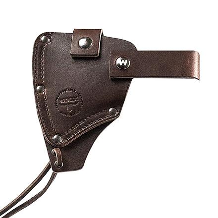 WOOX AX1 Genuine Leather Axe Sheath Handmade Full Grain Tuscan Leather