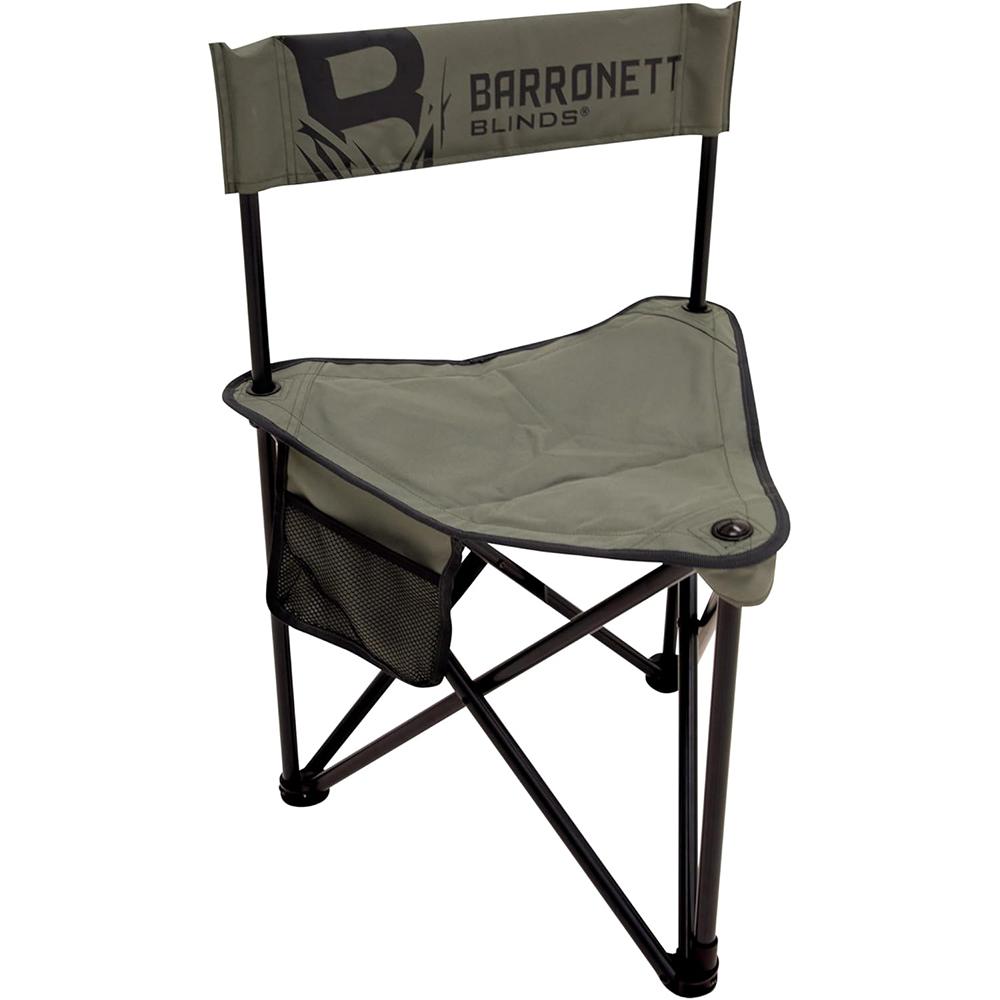 Barronett Blinds Aluminum XL Blind Chair Grey Padded Seat 400lb Rated