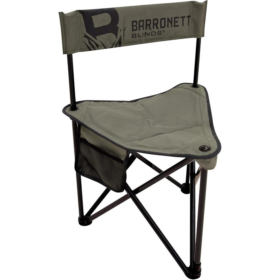 Barronett Blinds Aluminum XL Blind Chair Grey Padded Seat 400lb Rated