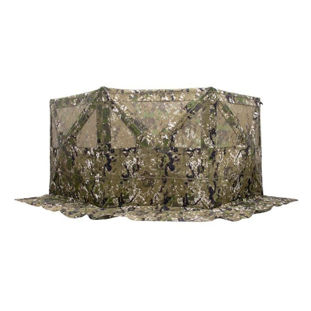 Barronett Blinds Face-Off Adjustable Panel Hunting Blind Crater Thrive Camo