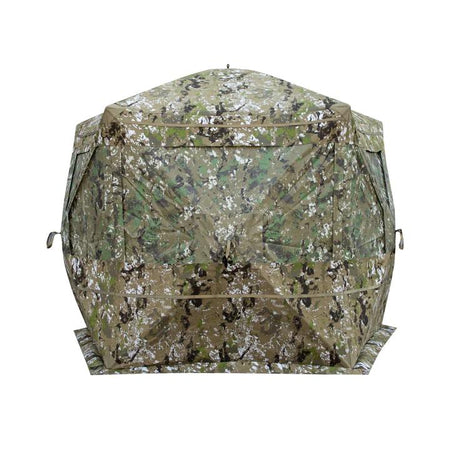 Barronett Hi-Five Hub Ground Blind in Crater Thrive Camo