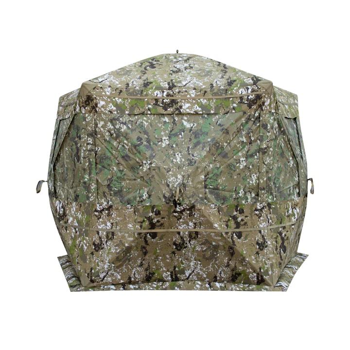 Barronett Hi-Five Hub Ground Blind in Crater Thrive Camo