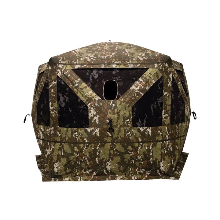 Barronett Pentagon Heavy-Duty Ground Blind in Crater Harvest Camo