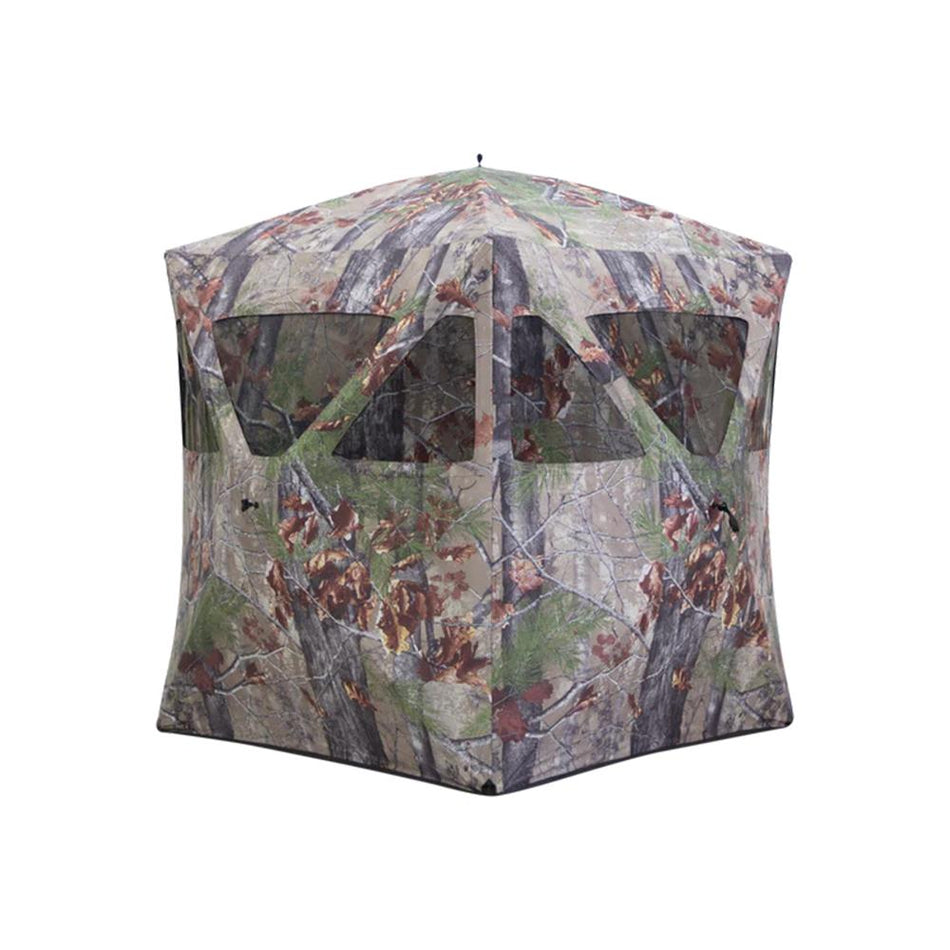 Barronett Blinds Radar Hub Ground Blind Bloodtrail Backwoods Camo Lightweight