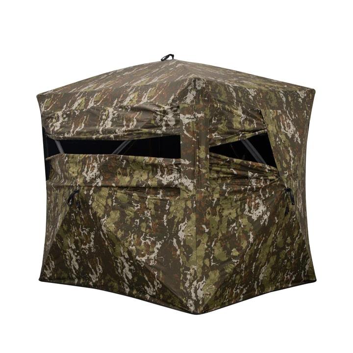 Barronett Blinds Wide Side 95 Portable Hub Ground Blind Crater Harvest Camo