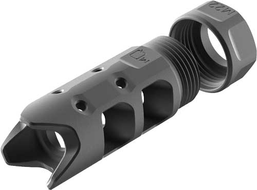 Audere Quarter Stroke Muzzle Brake .30 Cal 5/8"-24 Black