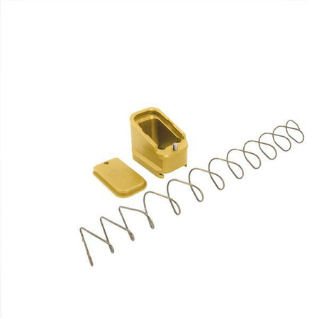 Shield Arms Magazine Extension +5/+4 for Glock 17/22/34/35/19X/45 Gold Finish
