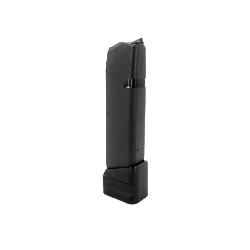 Shield Arms Glock 17 9mm Handgun Magazine with +5 Extension Black 22/rd