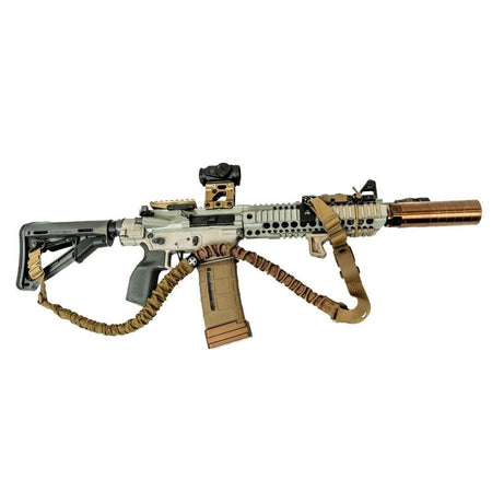 Shield Arms Mountain Partisan Two-Stage Firearm Sling Montana Mud with Kevlar Loops