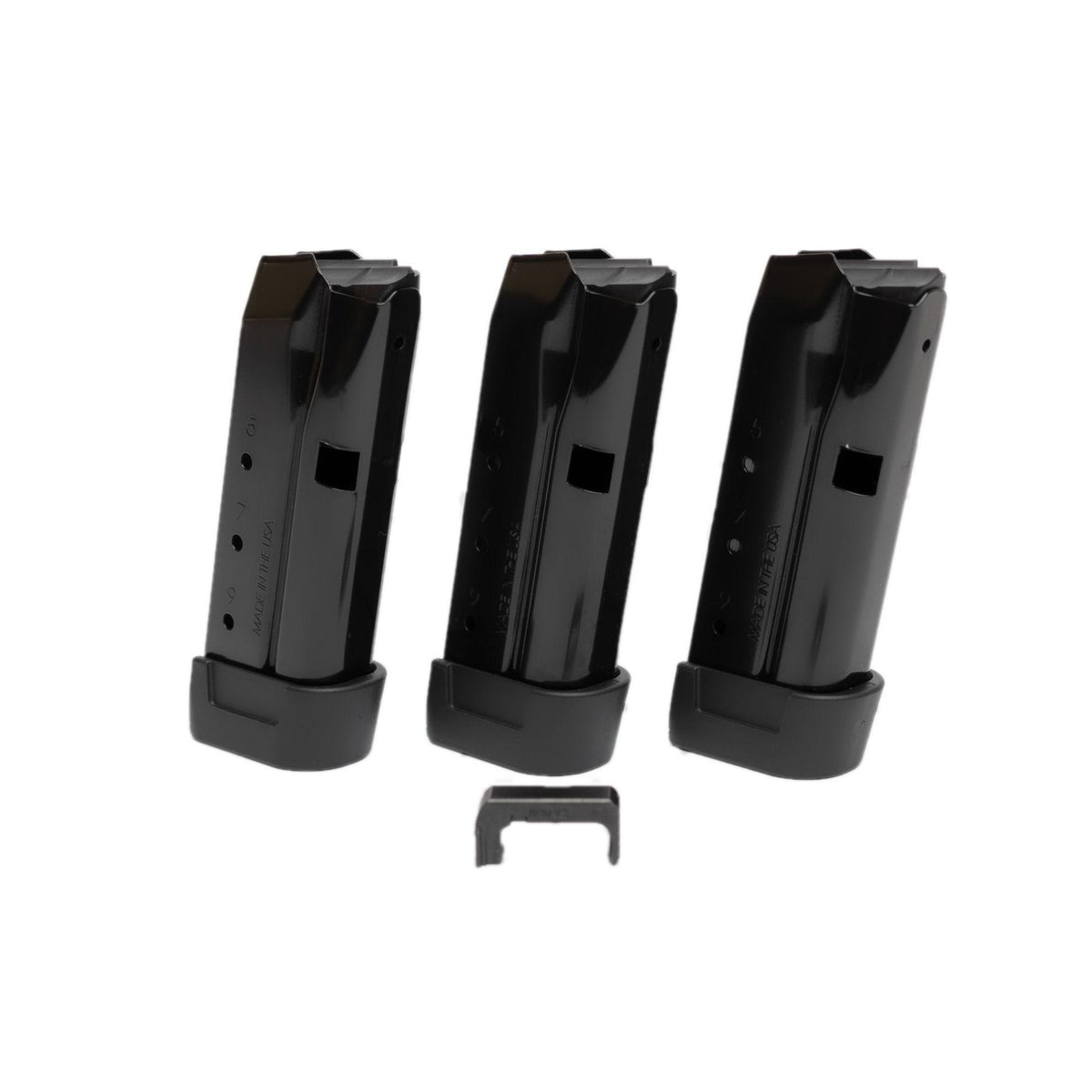 Shield Arms Z9 Glock 43 Handgun Magazine 9mm Luger 9-Round Black 3-Pack