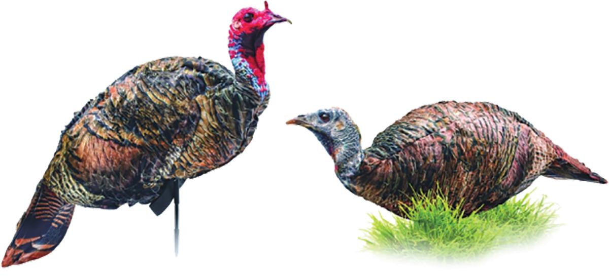 Montana DecoyCo PurrFect Pair XD Turkey Decoy Combo