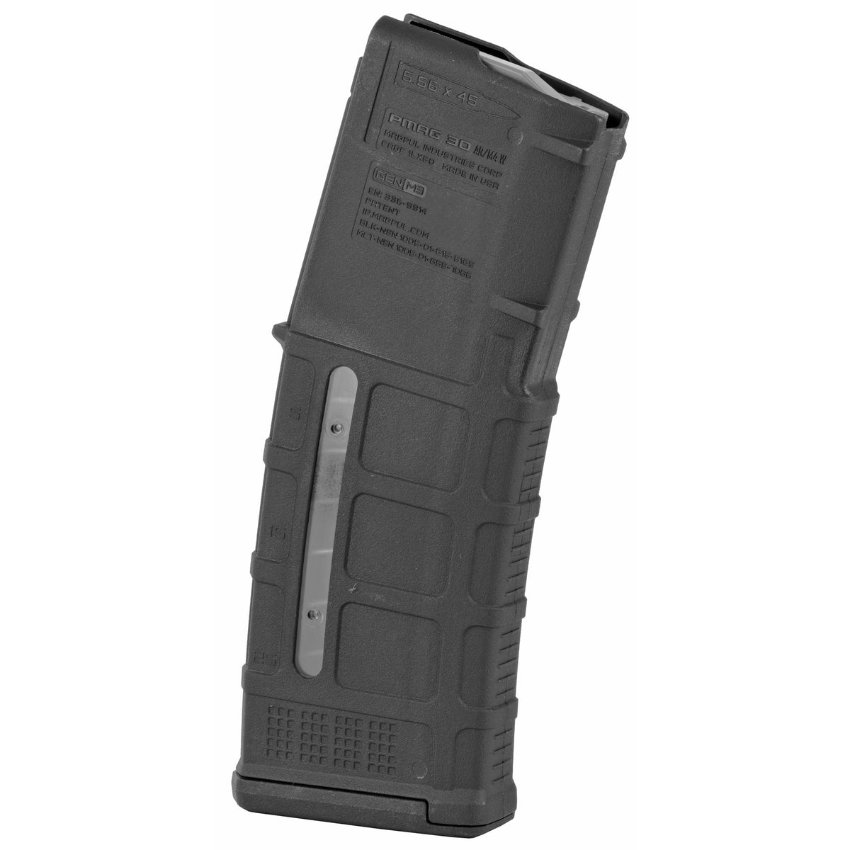 Magpul Magazine, PMAG 223 Remington/556NATO, 30 Rounds Black Windowed