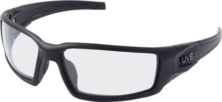 Howard Leight Hypershock Shooting Glasses Black Frame Clear Lens