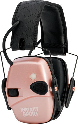 Howard Leight Impact Sport Bluetooth Earmuff Youth Rose Electronic Hearing Protection