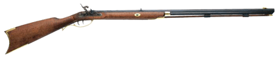 Traditions Crockett Rifle 32 Cal 32" Percussion Blued Barrel Hardwood Stock Muzzleloader