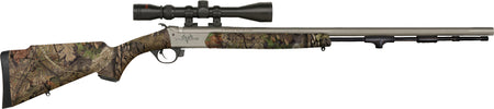 Traditions Pursuit XT 50 Cal Muzzleloader 3-9x40 S/S Cerakote BU Country Camo