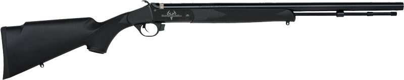 Traditions Buckstalker XT 50 Cal 24" Blued Barrel Black Synthetic Stock Muzzleloader Rifle