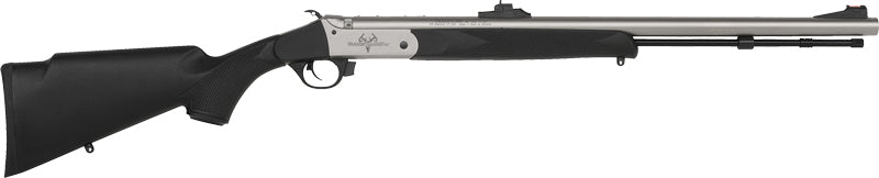 Traditions Buckstalker XT 50 Cal NW Musket Cap Stainless Cerakote Black Muzzleloader Rifle