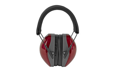 Radians Folding Terminator Earmuff, NRR 29 dB, Red TR0360CS