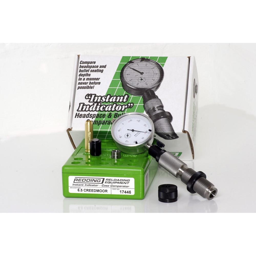 Redding Headspace and Bullet Comparator Instant Indicator with Dial 6.5 PRC