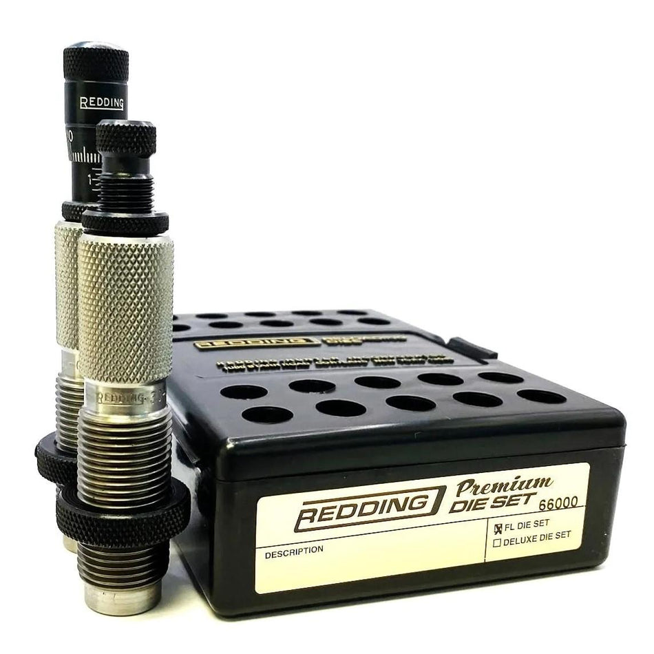 Redding 28 Nosler Full Length Premium Die Set with Carbide Size Button