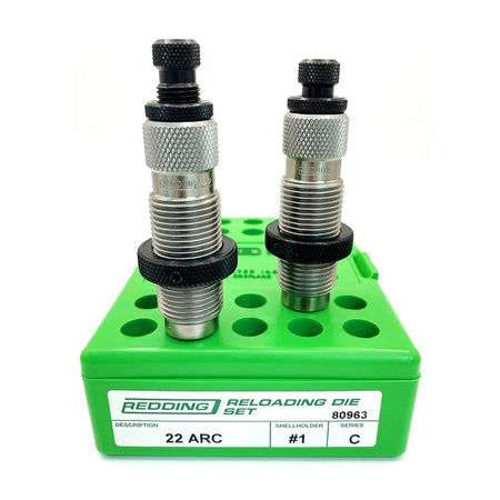 Redding Full Length 2-Die Set 22 ARC Rifle Cartridge
