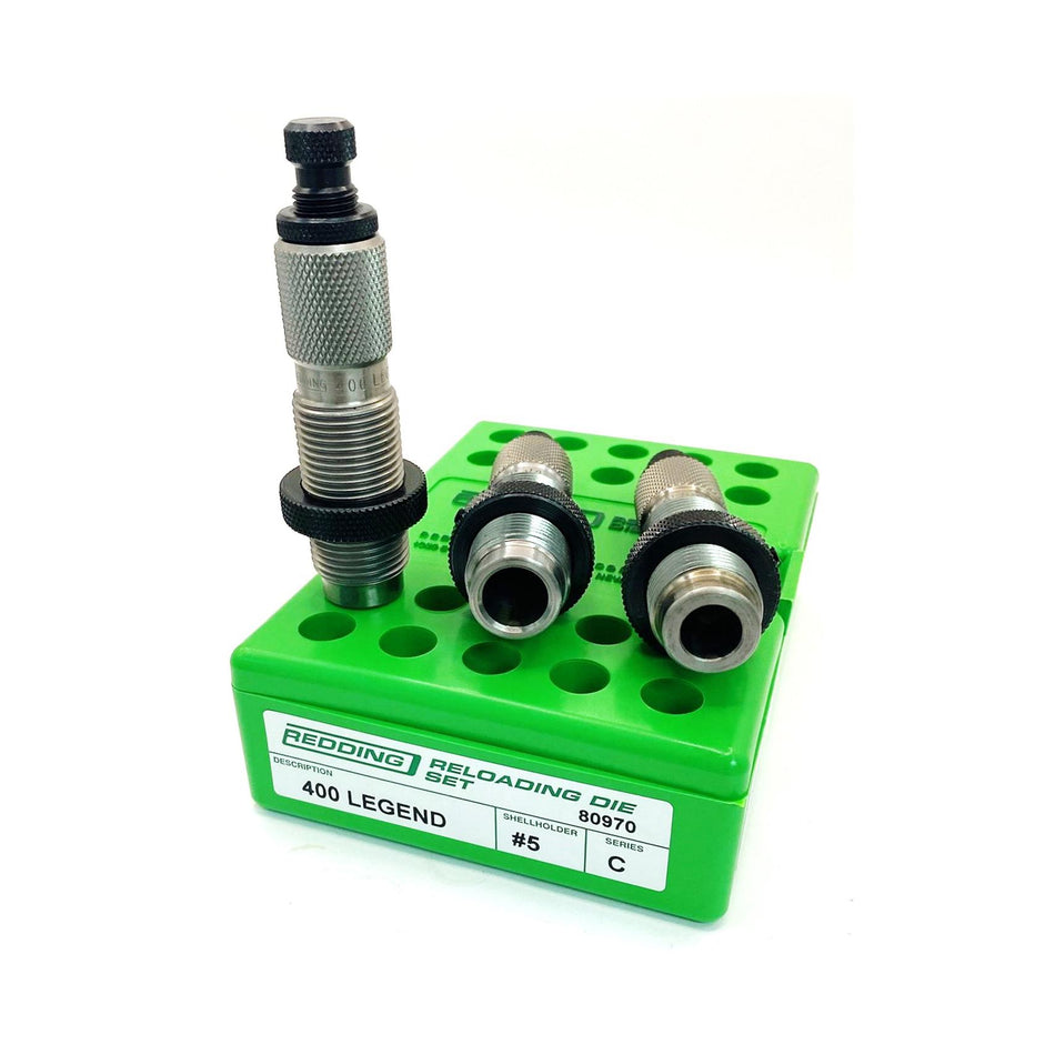 Redding Three Die Set for 400 Legend Cartridge