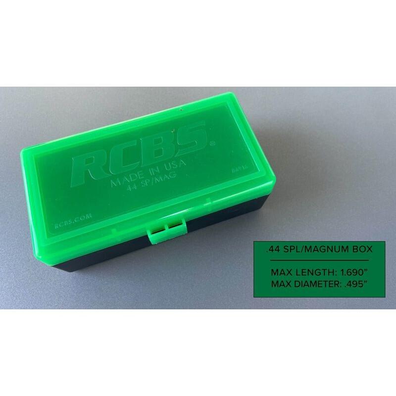 RCBS Impact-Resistant Ammo Box .44 Magnum 50-Round