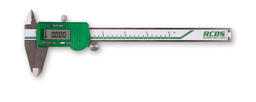 RCBS Electronic Digital Caliper 0-6" Range Stainless Steel