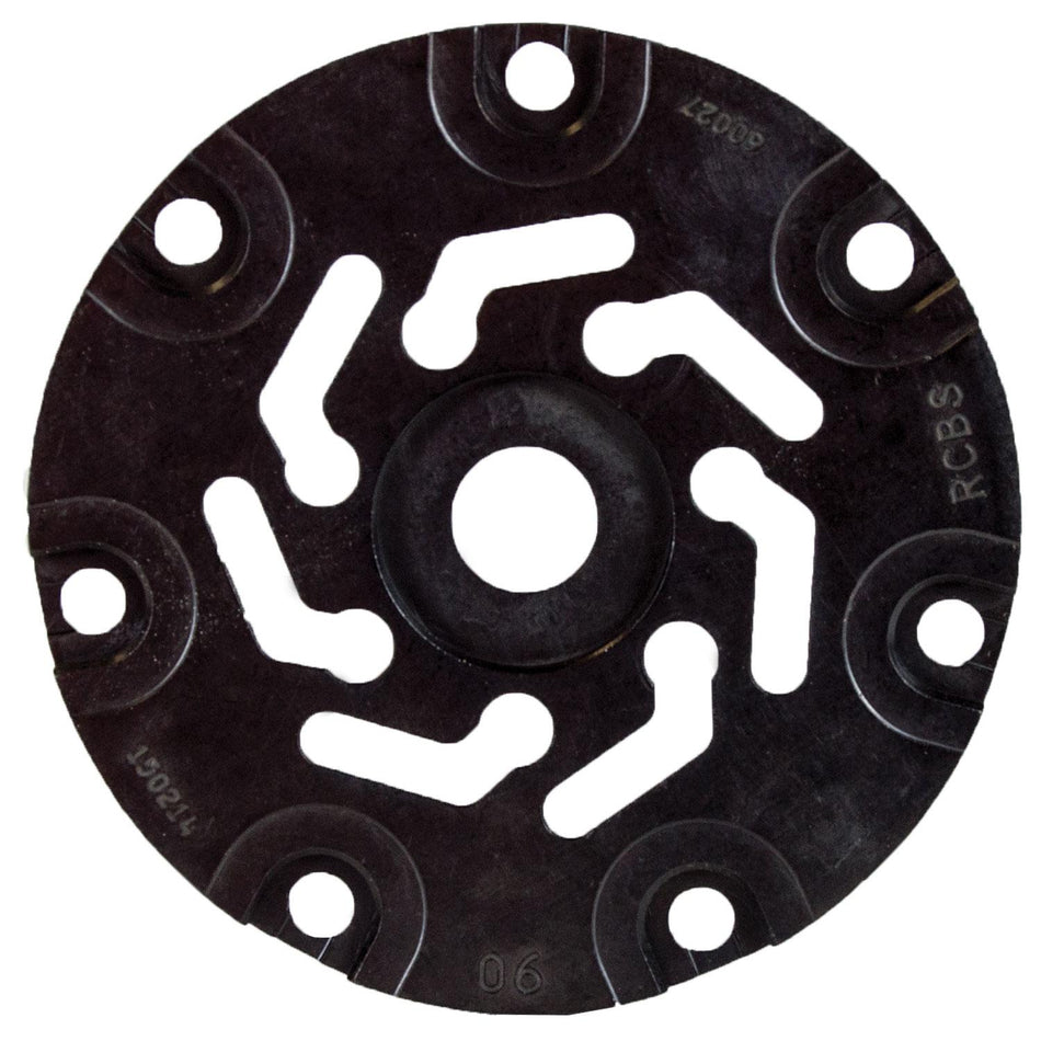 RCBS Pro Chucker 7 #6 Shell Plate for Progressive Reloading Press