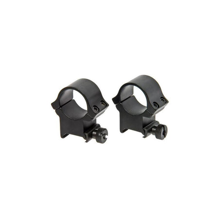 Redfield 4-Hole Aluminum Scope Rings 1-Inch High Matte Finish