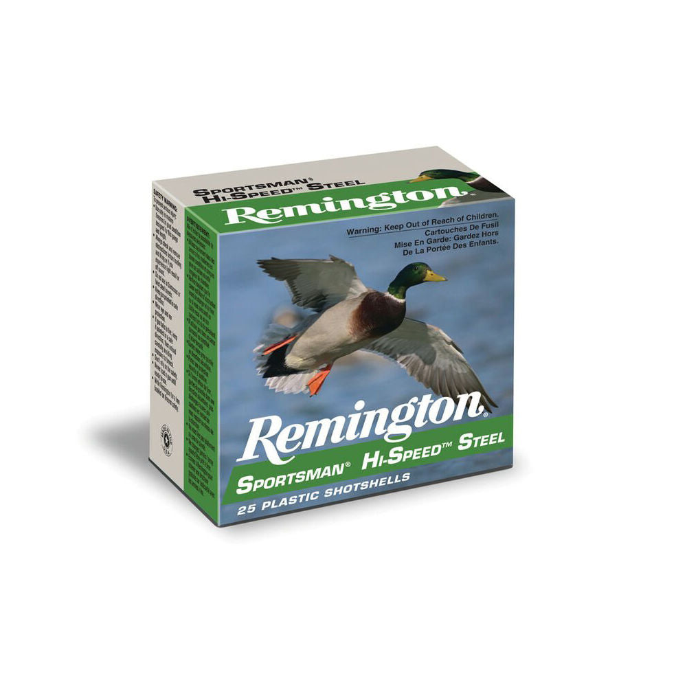 Remington 20005 Sportsman Hi-Speed Steel 12 Gauge 2.75" 1oz 6 Shot 1365 fps