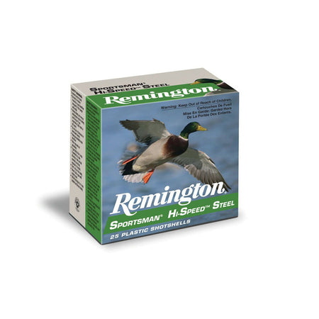 Remington 20005 Sportsman Hi-Speed Steel 12 Gauge 2.75" 1oz 6 Shot 1365 fps